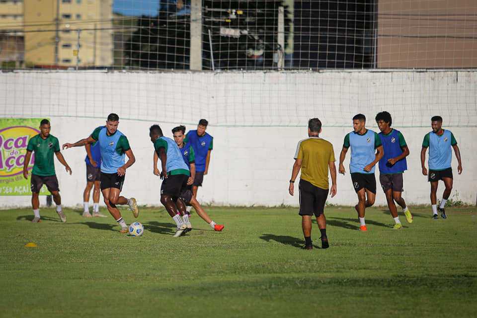 Volta aos treinos regenerativo e trabalho técnico dinâmico ABC FC